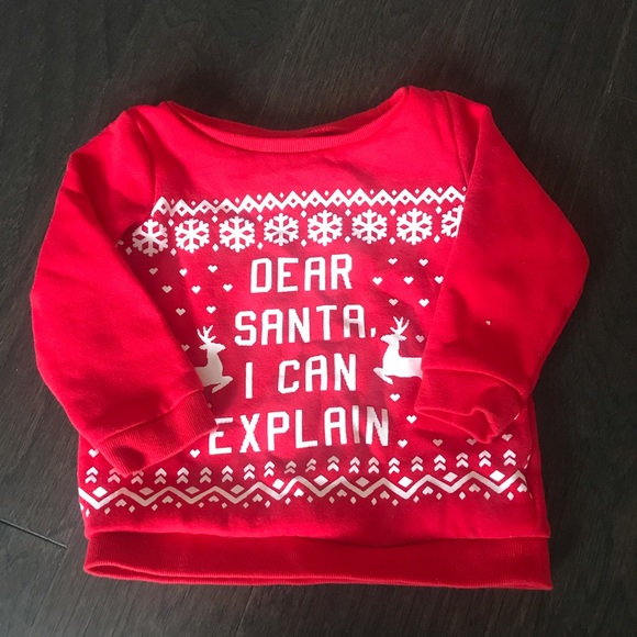 🍄 3/$18 - Carter's Toddler Christmas Top🎅🏻 - Picture 1 of 4